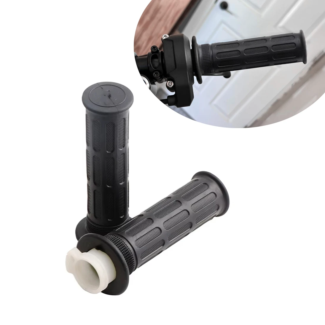 

7/8" 22mm Motorbike Handlebar Handgrip Hand Grip for Honda CG125 CG 125 Cruiser Vintage Retro Old School