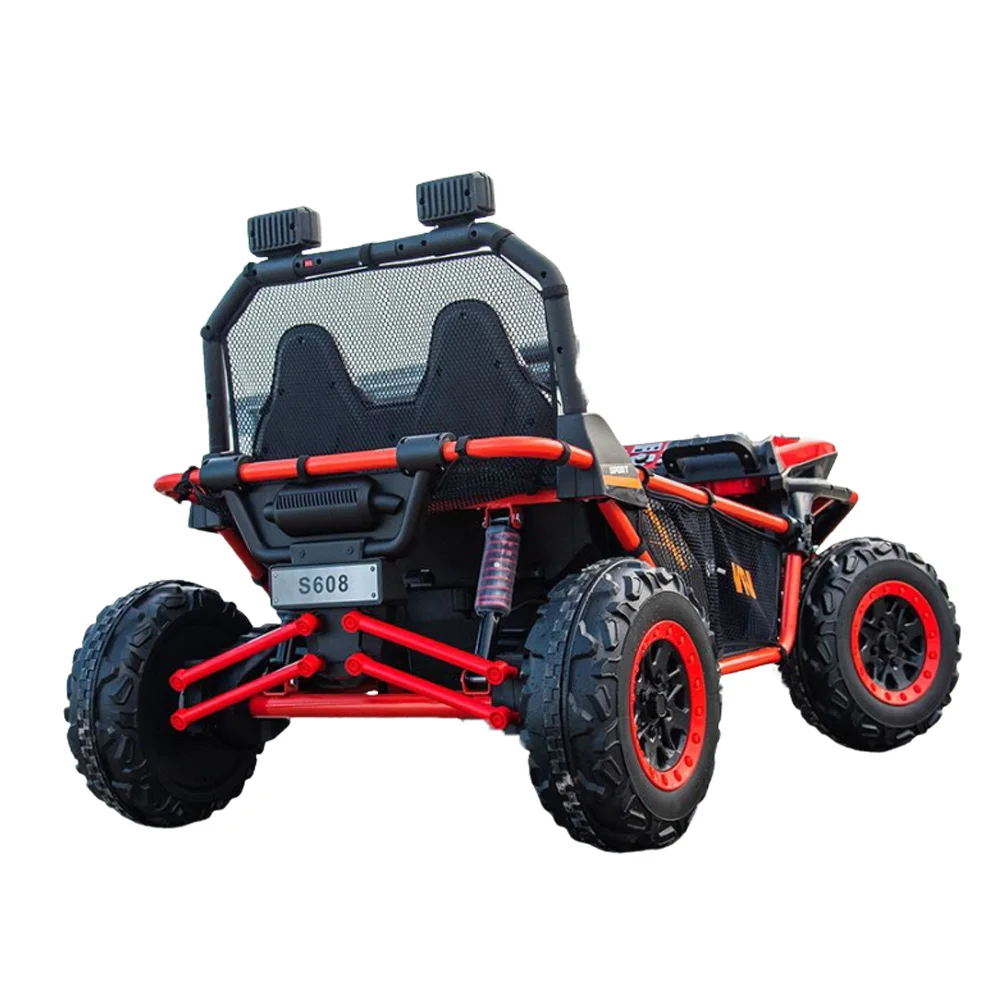 150W 24V 10AH Children UTV Large Double Seater Remote Control Electric Drive Buggy for 3-8 Years Old