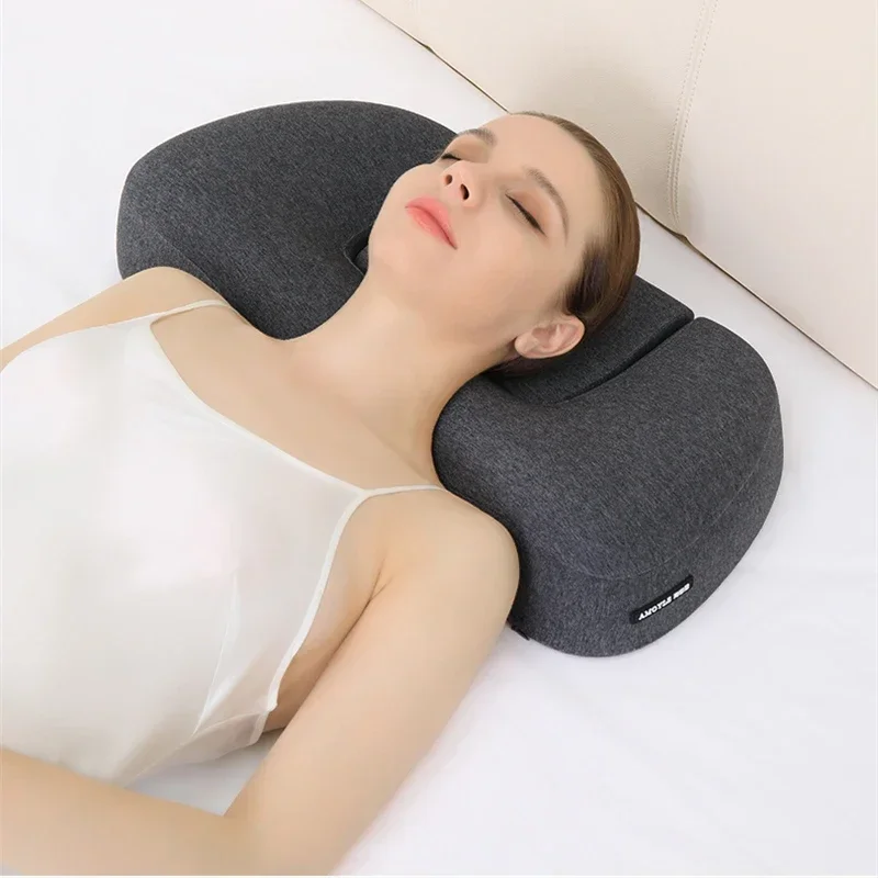 Memory Foam Orthopedic Pillow Slow Rebound Sleeping Pillow Massage Cervical Health Care Pain Release Pad Bedding Sleep Cushion