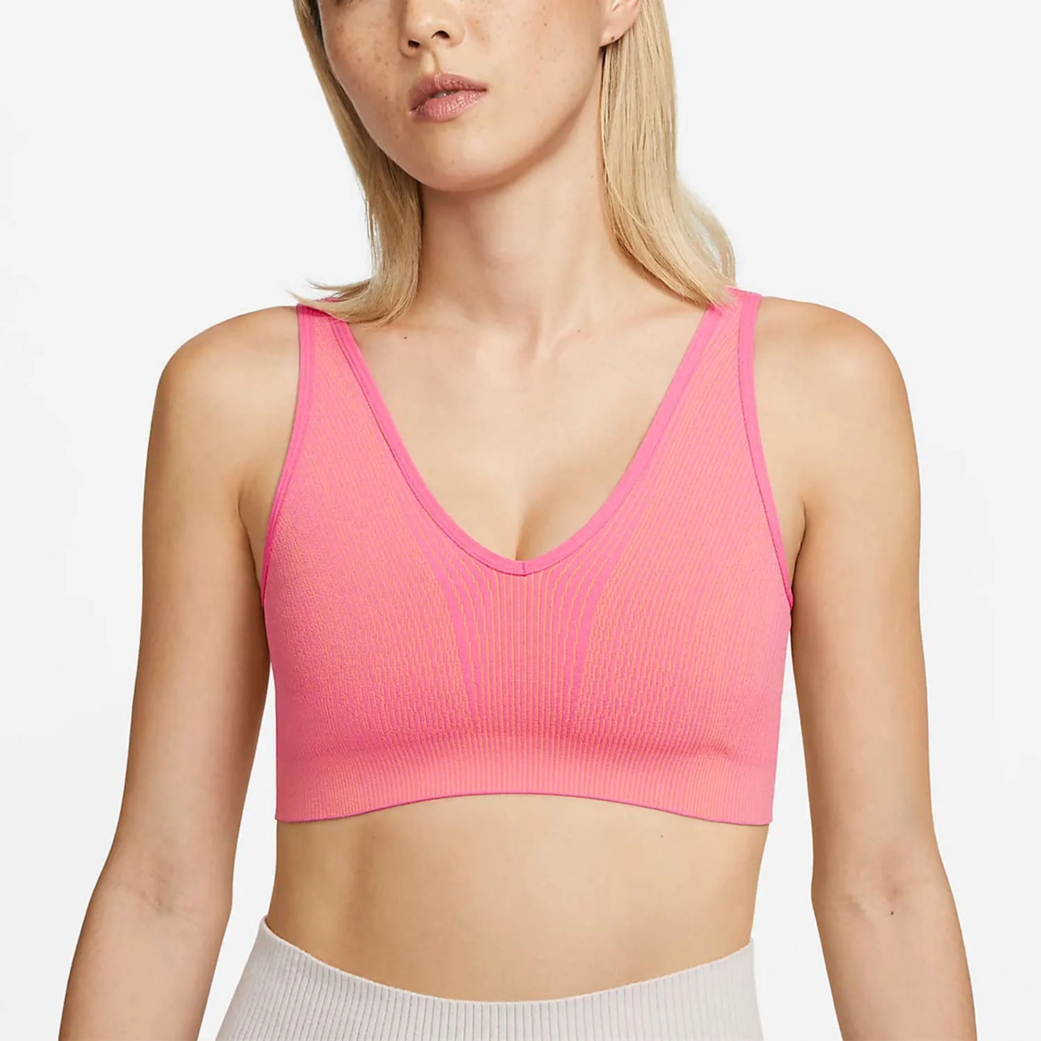 Nike Authentic YOGA INDY Women's Fitness Training Breathable Sport Bra DQ5275-684