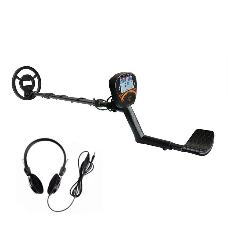 MD-810 Underground metal detector, treasure finder, gold, silver, copper, and ancient coin detector with earphones