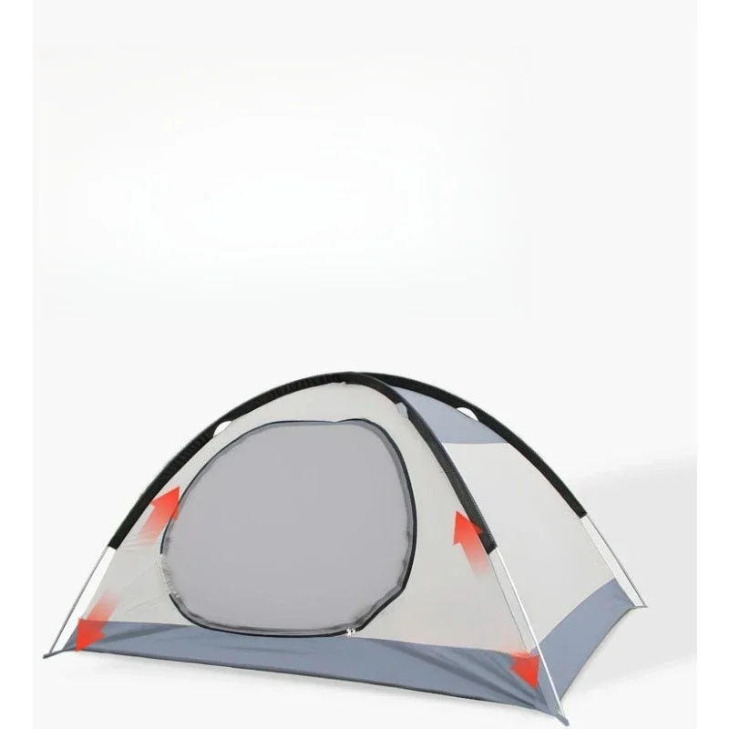 Outdoor tent, hiking overnight, portable camping in the wild, mountaineering professional rainstorm protection camping equipment