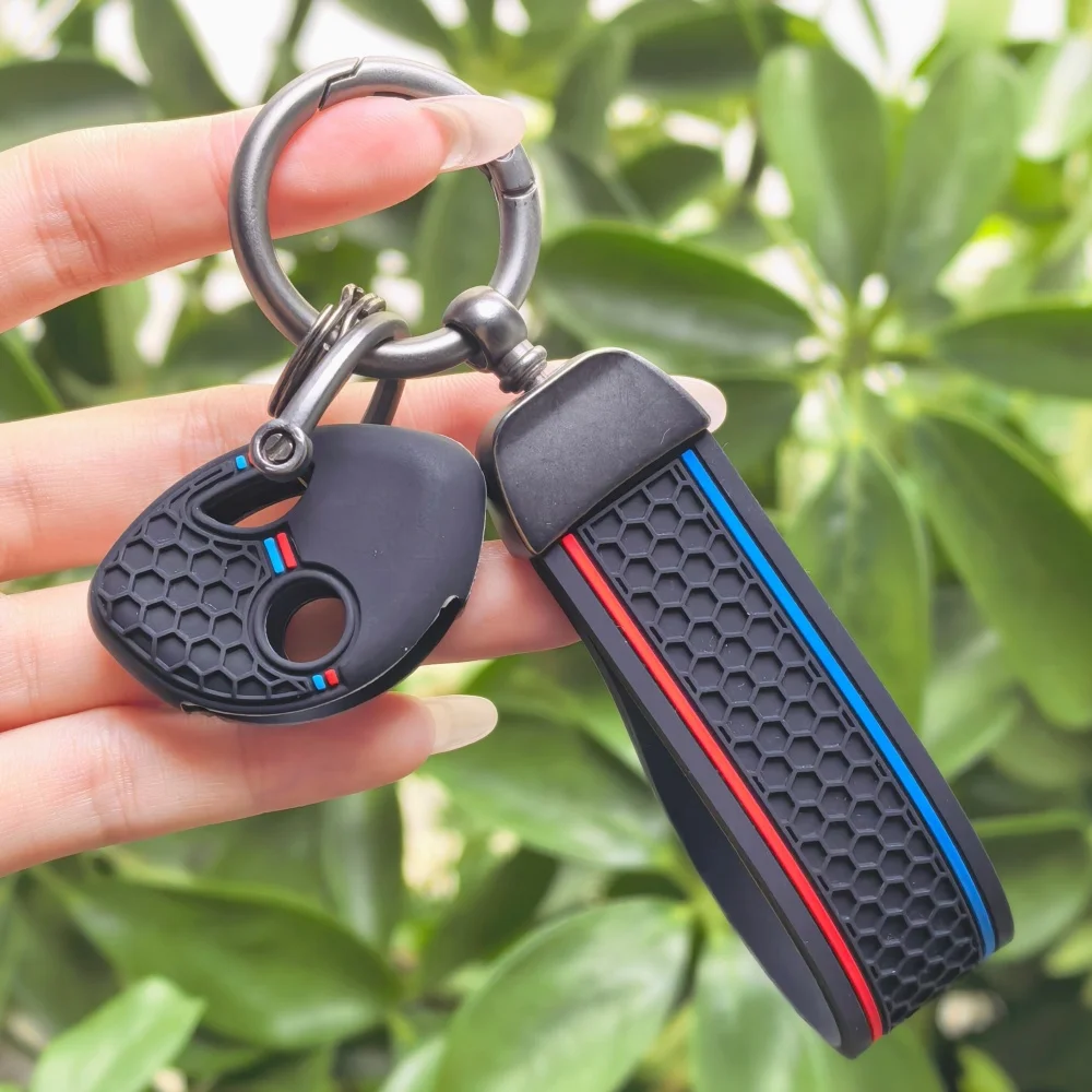 Keychain Key Ring For BMW F650GS F800GS S1000RR R1200RT F650 F800 GS R1200 RT Accessories Silicone Motorcycle Key Case Shell