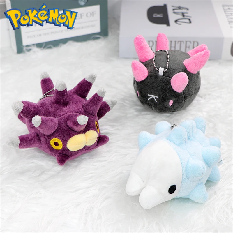 Pokemon Q-Version Mimikyu Cos Sylveon Umbreon Eevee Plüschtiere Schlüsselanhänger Snom ‌ ‌ Pyukumuku ‌ ‌ Zoroark Plüschpuppen Anhänger für Kinder – Detail 13