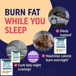 KETO for Health Slimming Management Weight Loss Effective Fat Burning Sleep better