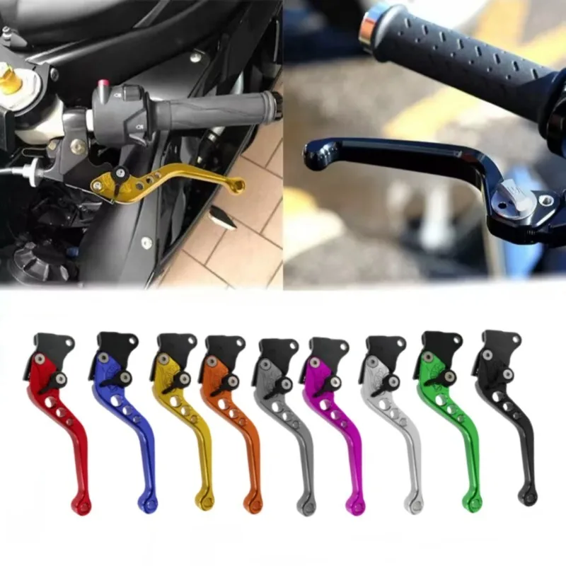 

Universal Alloy Motorcycle Front Disc Rear Drum Brakes CNC Short Brake Clutch Lever for BMW Honda Motorbike Modification Parts