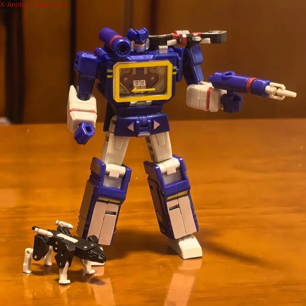 

PT-04 Черный Soundwave PT04 PT04B Трансформационная лента G1 Mini Pocket War KO DX9 Аниме Фигурка Робот Игрушки Подарочная коллекция