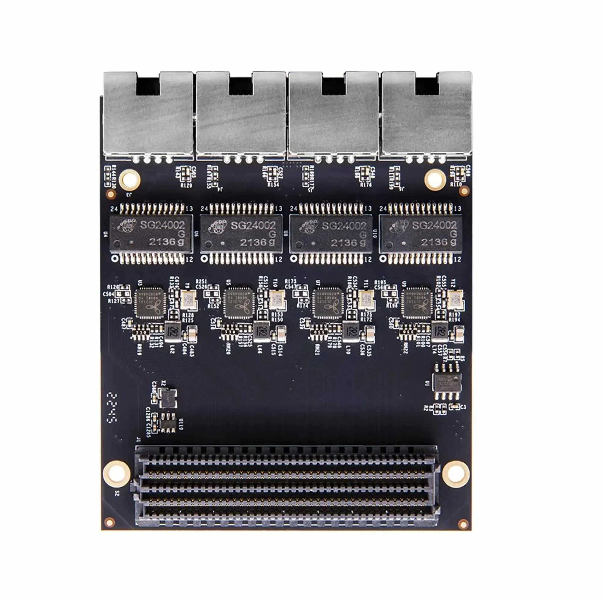 ALINX FL2121: Papan Anak Gigabit Ethernet FMC 4-Kanal Menggantikan FL9031