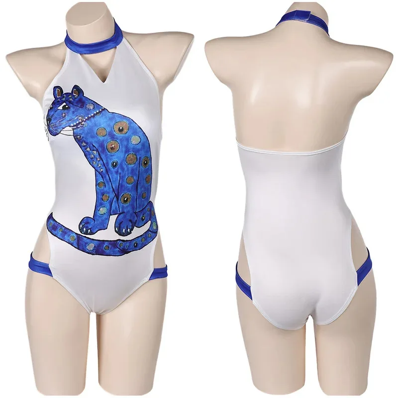 hhh 2025ABBA Cos Agnetha Anni-Frid أزياء خيالية 70s ملابس سباحة كلاسيكية تمويه للنساء بذلة كرنفال الهالوين C