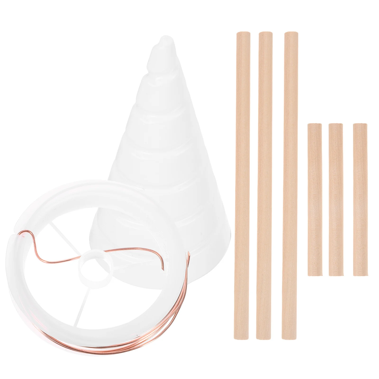 1 satz 1 Set Garten Kupfer Draht Antenne Kit Mit Wicklung Werkzeug Stangen Für Elektrokulatur Pflanzen Wachstum Diy Gartengeräte