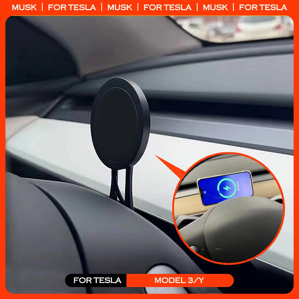 Supporto di navigazione per Tesla Model 3/Y volante supporto portatile per telefono cellulare staffa GPS accessori interni Auto 2022 parte