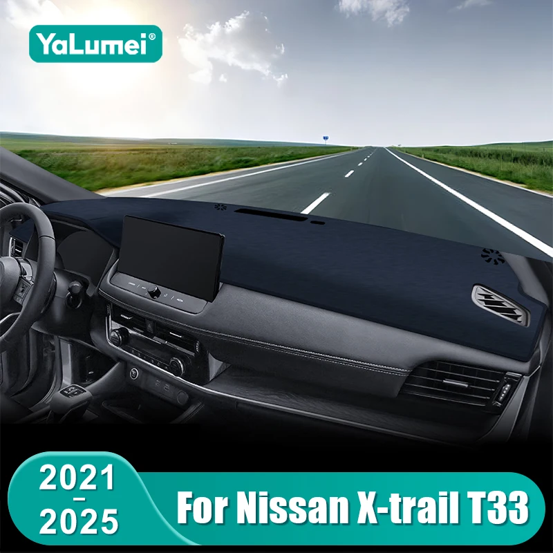 For Nissan X-trail Xtrail T33 2021 2022 2023 2024 2025 Car Dashboard Sun Shade Mat Instrument Desk Non-slip Cover Accessories