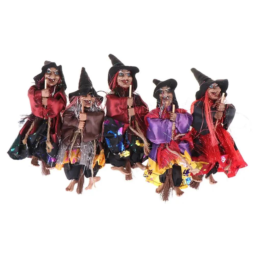 

Patio Random Color Party Halloween Hanging Pendant Decoration Witch Ornament Figurine