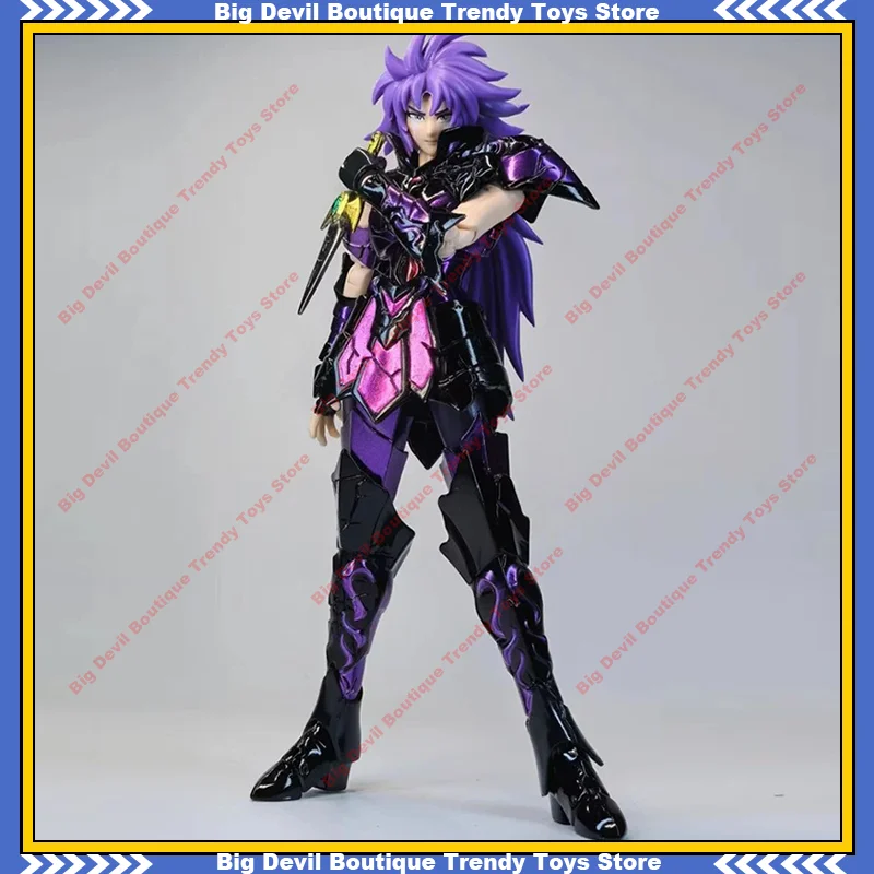 

Saint Seiya Myth Cloth EX Gemini Saga Action Figure - Damaged Armor Hades Surplice Dark Gold Knights of the Zodiac CS Model