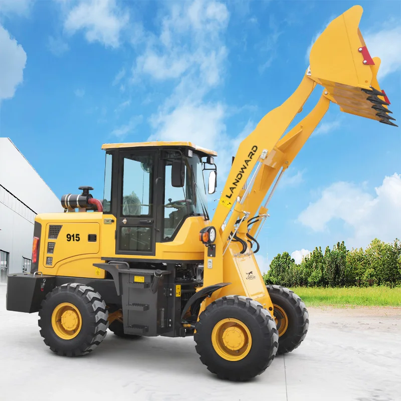 China Mini Wheel Loader 1000kg Agriculture Front Loader Building Diesel Electric Small Wheel Loader EPA Customized For Sale