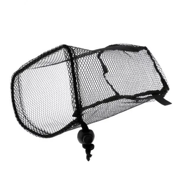 Mesh Net Golf Ball Pouch Nylon Drawstring Ball Storage Bag Golf Accessory for Practice Range