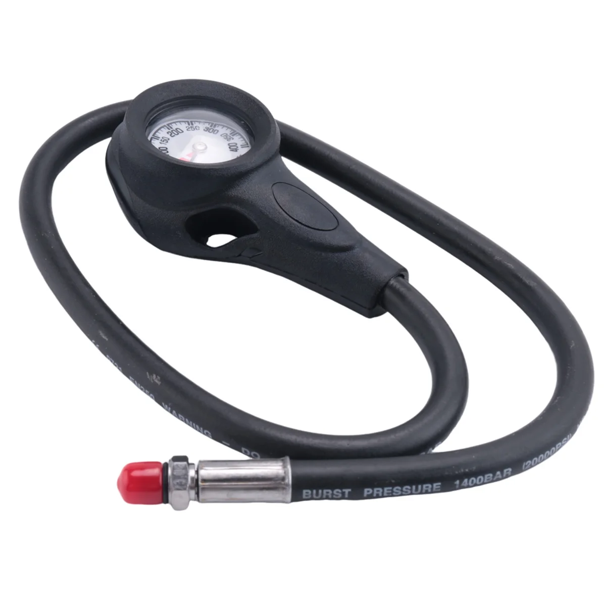 Scuba Diving Depth Gauge 300 Bar Diving Air Lightweight Pressure Gauge Diver Equipment Dive Accessory