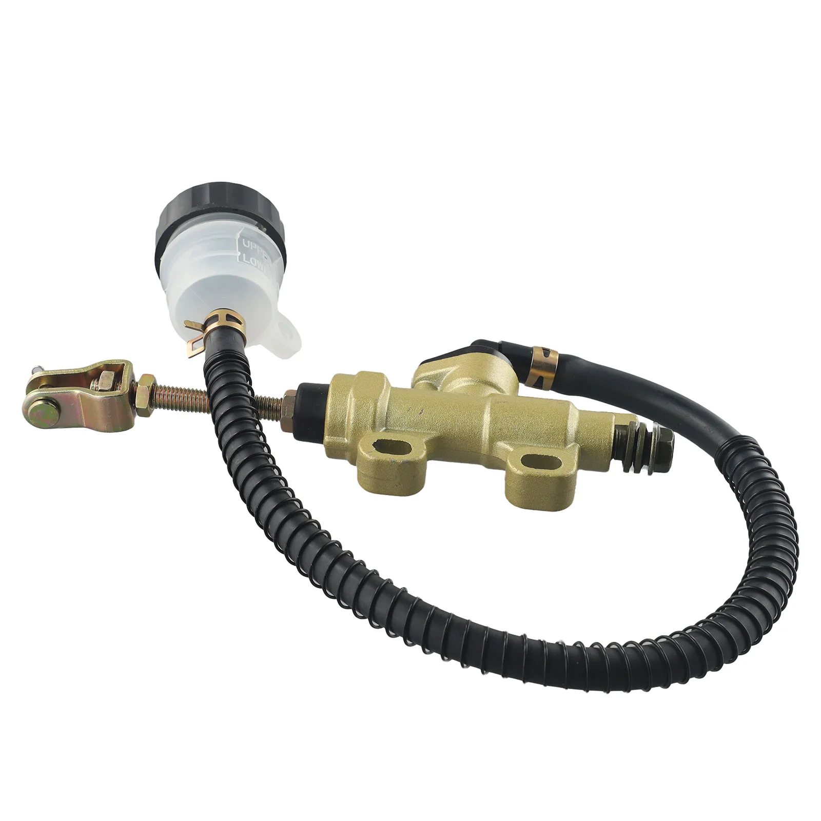 Part Oil Pump Cylinder Pump Foot Hydraulic Master Motorcycle Rear Rear Brake Refit 260g ABS Aluminum Brand New