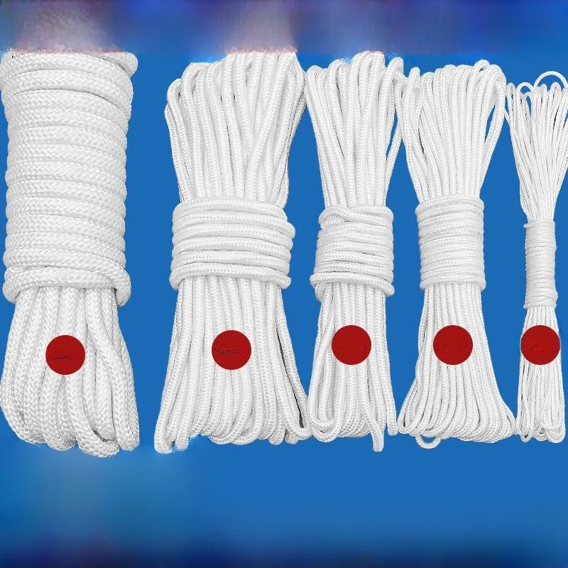 

Nylon Double-Sided Window Cleaner Safety Rope Extended Thickened Replacement Rope for Home Fabric Sewing DIY Accessories