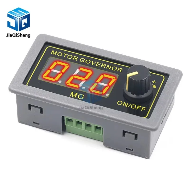 DC 5-30V 12v 24v 5A DC Motor Controller PWM Adjustable Speed Digital display encoder duty ratio frequency MAX 15A ZK-MG