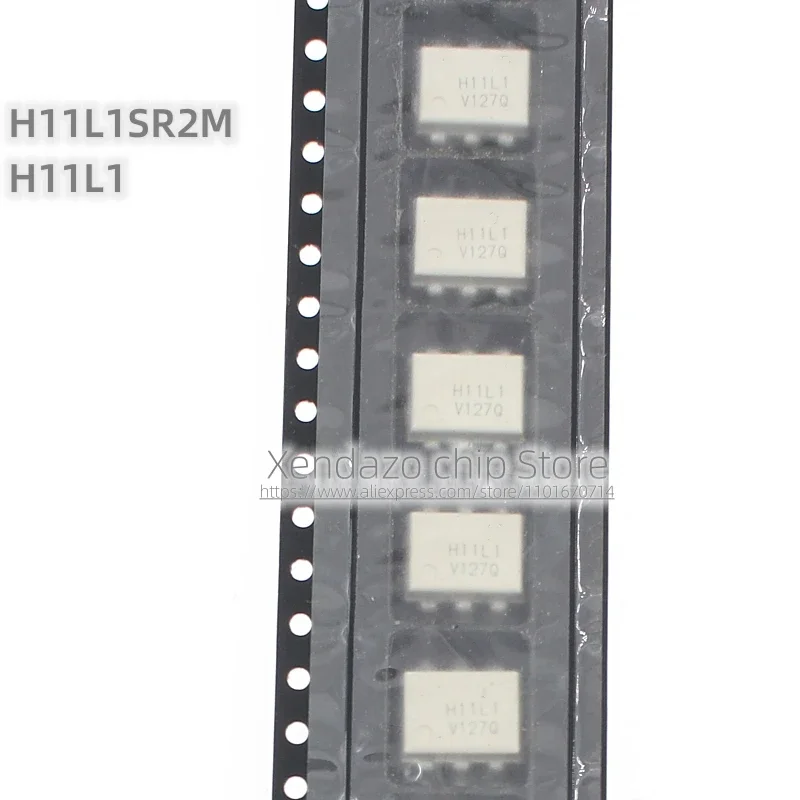 10pcs/lot H11L1SR2M H11L1 SOP-6 package Original genuine Optocoupler chip