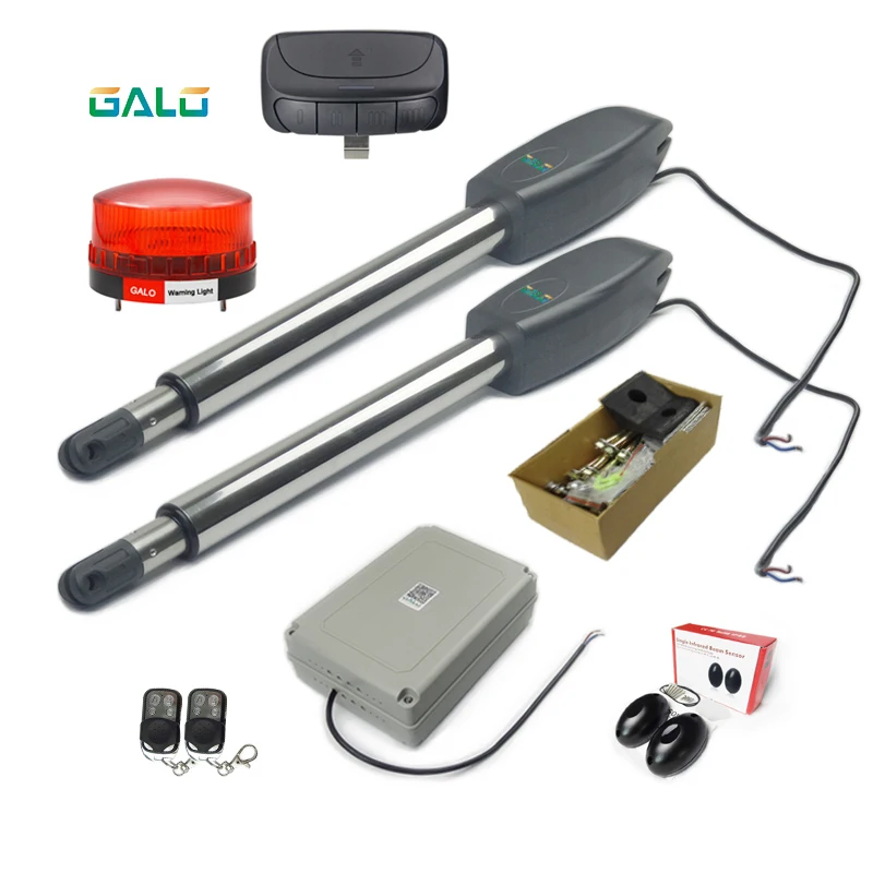 

Galo A Set Of Standards Heavy Duty Automatic Electronic Double Arms Swing Gate Opener Operators Heavy-Gate Use