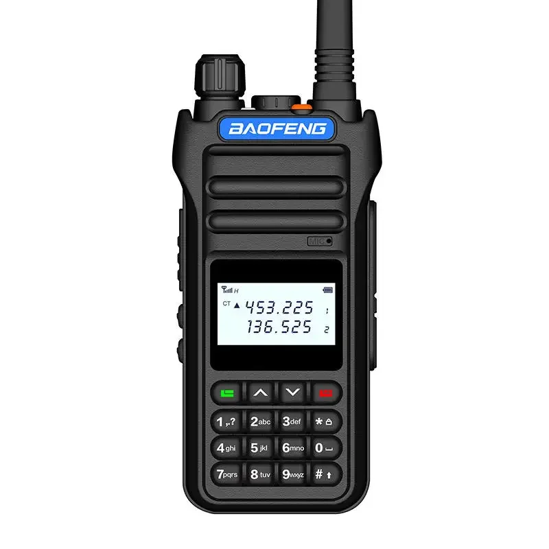 Baofeng BF-8000D Two Way Radio Walkie Talkie Long Range High Power Dual Band Handheld Communicator HF Transceiver Amateur Handy