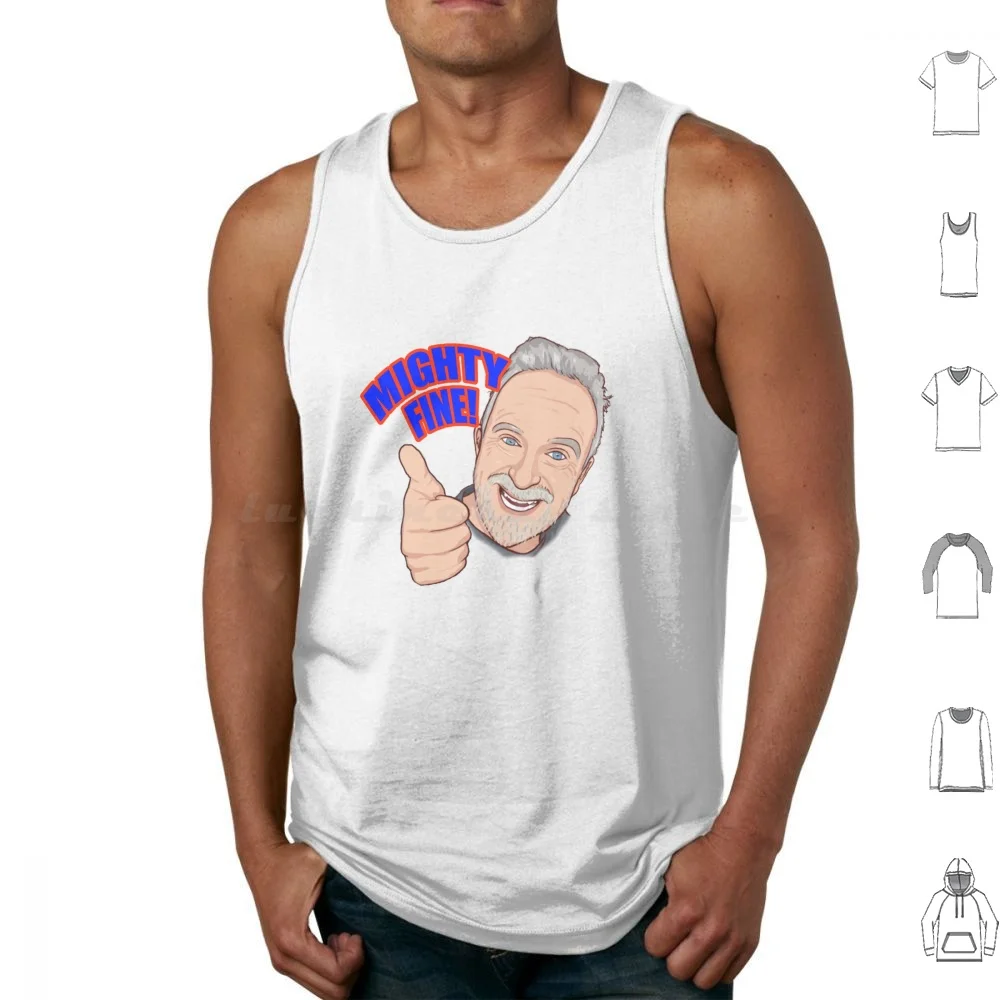 Mighty Fine! Tank Tops Vest Sleeveless Funny Comedy Peter