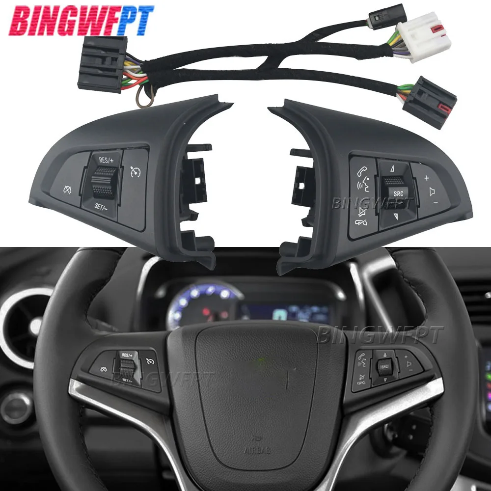 

Многофункциональный автомобильный руль, кнопка круиз-контроля, Bluetooth аудио, круиз-контроль скорости для Chevrolet Cruze 2009-2014
