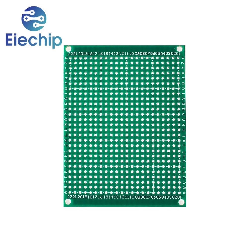 5PCS Single Sided Prototype PCB Universal Printed Circuit Board 6*8CM Breadboard Plate 60*80mm DIY 2.54mm