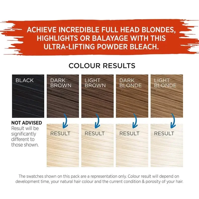 

100g Natural Professional Health Hair Bleaching Agent Removes YellowColor Fixing Dye Hair Care Bleaching Non Irritating HairCare