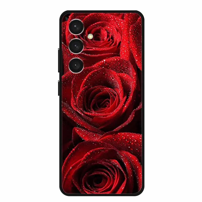 Voor Samsung Galaxy M35 Case M 35 Populaire Zwarte Siliconen Zachte Achterkant Hoes Voor Samsung M35 Telefoon Hoesje Hoesje 6.6 “Funda Coque