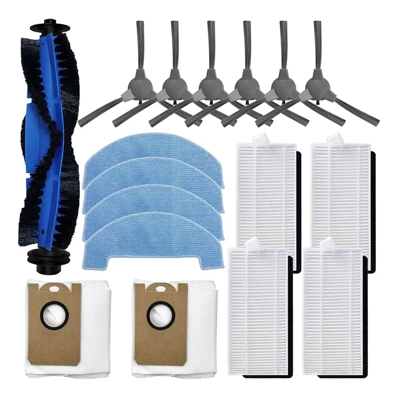 17 Pcs Ultra Durable Accessories For Loorow AT800 Sweeper Accessories