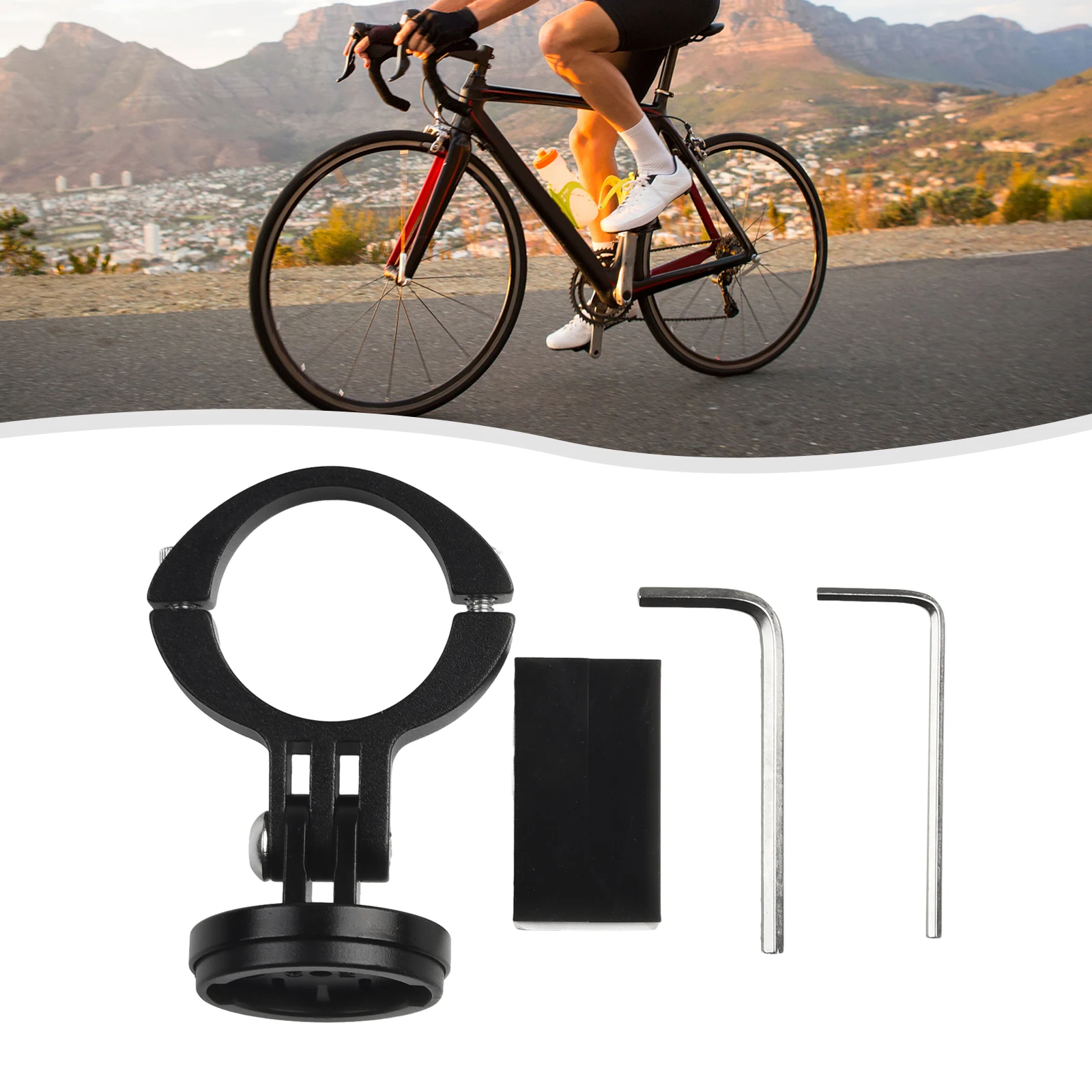 Bike SeatPost Mount Bracket Compatible with For Garmin Varia Tail Light and Cameras Designed for Reliable Bicycle Rear Setup