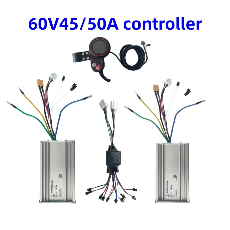 

60 Volt 45A 50A Sine Wave High Quality Electric Scooter Speed Controllers for 5800W 6000W Dual Brushless Motors E Scooters