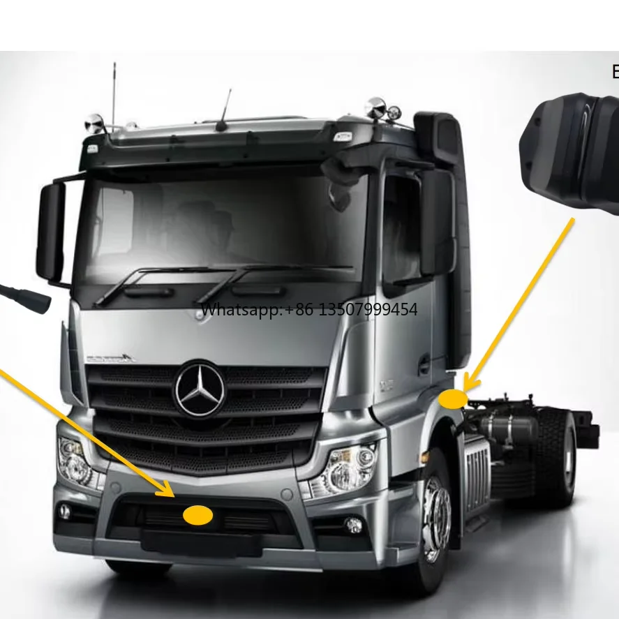 

77GHz Dual Radar Blind Spot System for Trucks IP67 Waterproof 51m Detection CAN Bus Configurable UN R159/ECE Certified