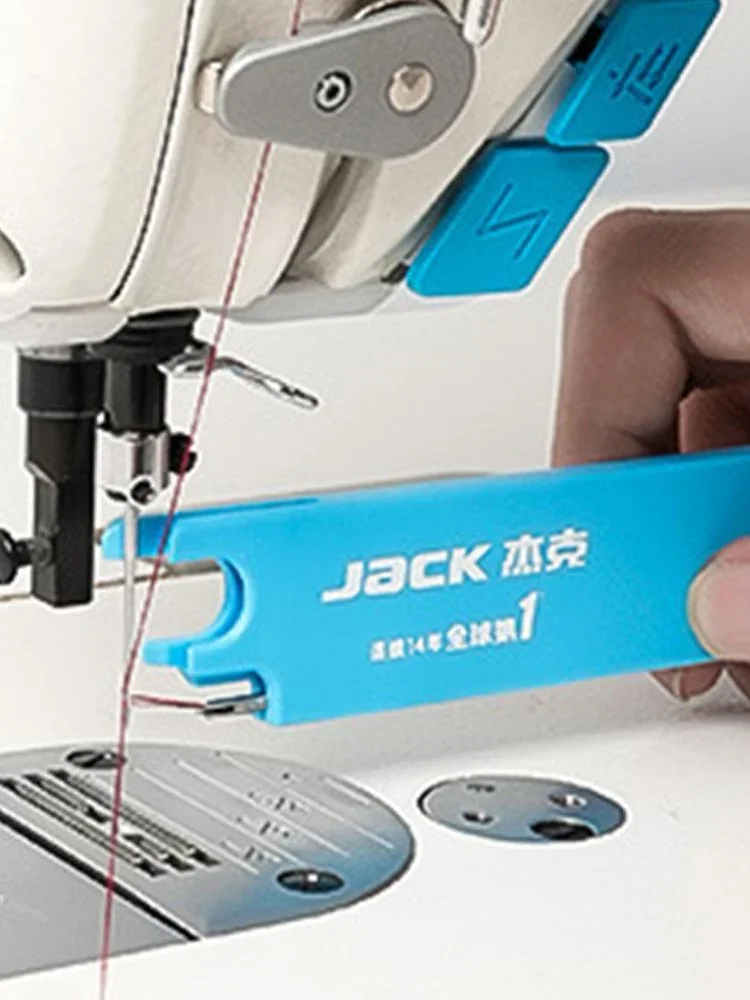 Compact Sewing Helper Tool Magnetic Threader Magnifier Ruler Combo Easy One-Touch Threading No Eye Strain Required