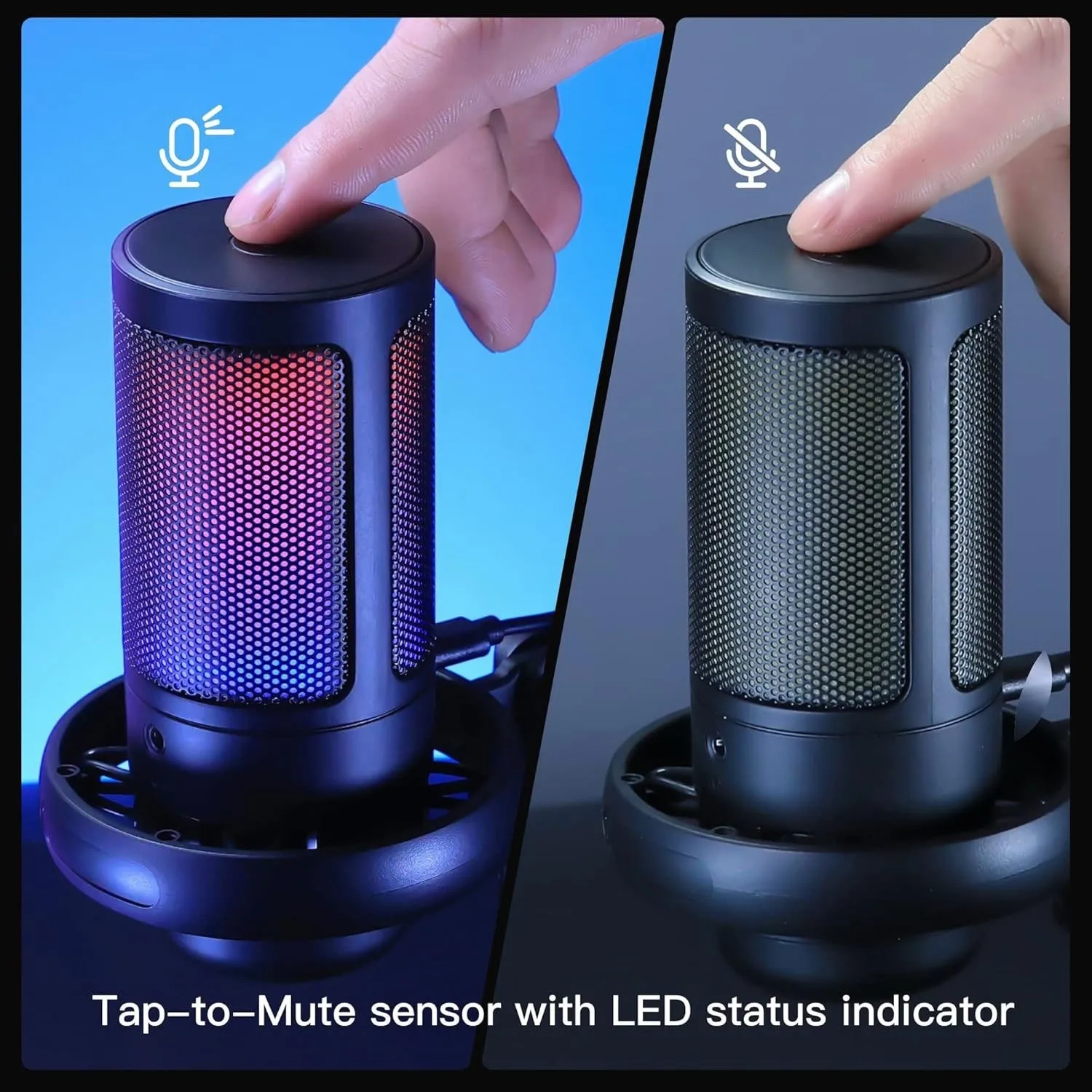 ميكروفون استوديو احترافي ME6S، لعبة تدفق الكمبيوتر، فيديو الشبكة، تسجيل ألعاب الغناء، صوت صغير مضاد للرش #4