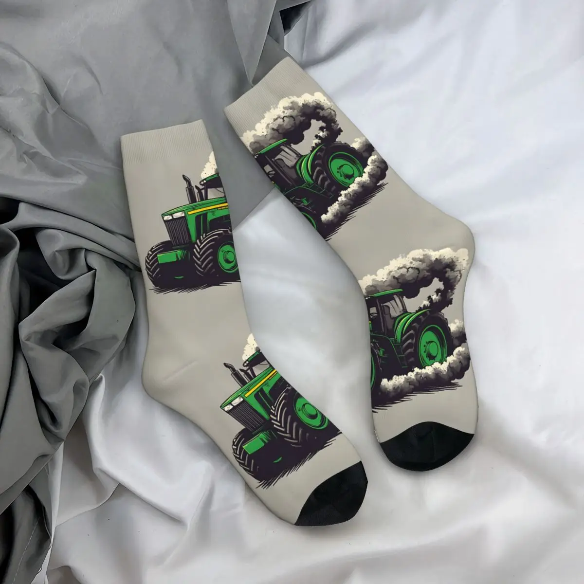 Traktor Men Women Socks Cycling Novelty Spring Summer Autumn Winter Stockings Gift image 5