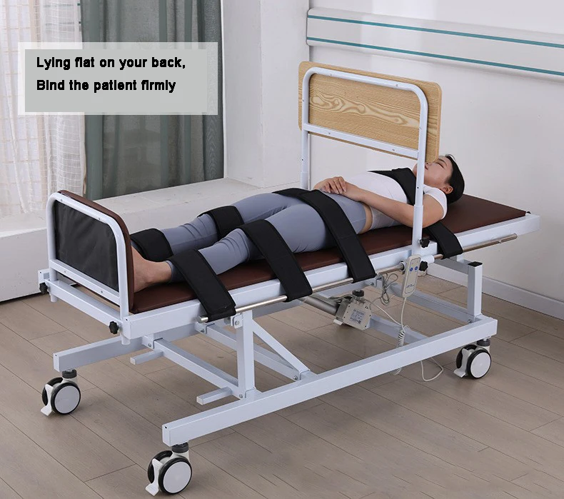 Medical electric rehabilitation training bed Multi-functional electric standing bed home rehabilitation nursing bed