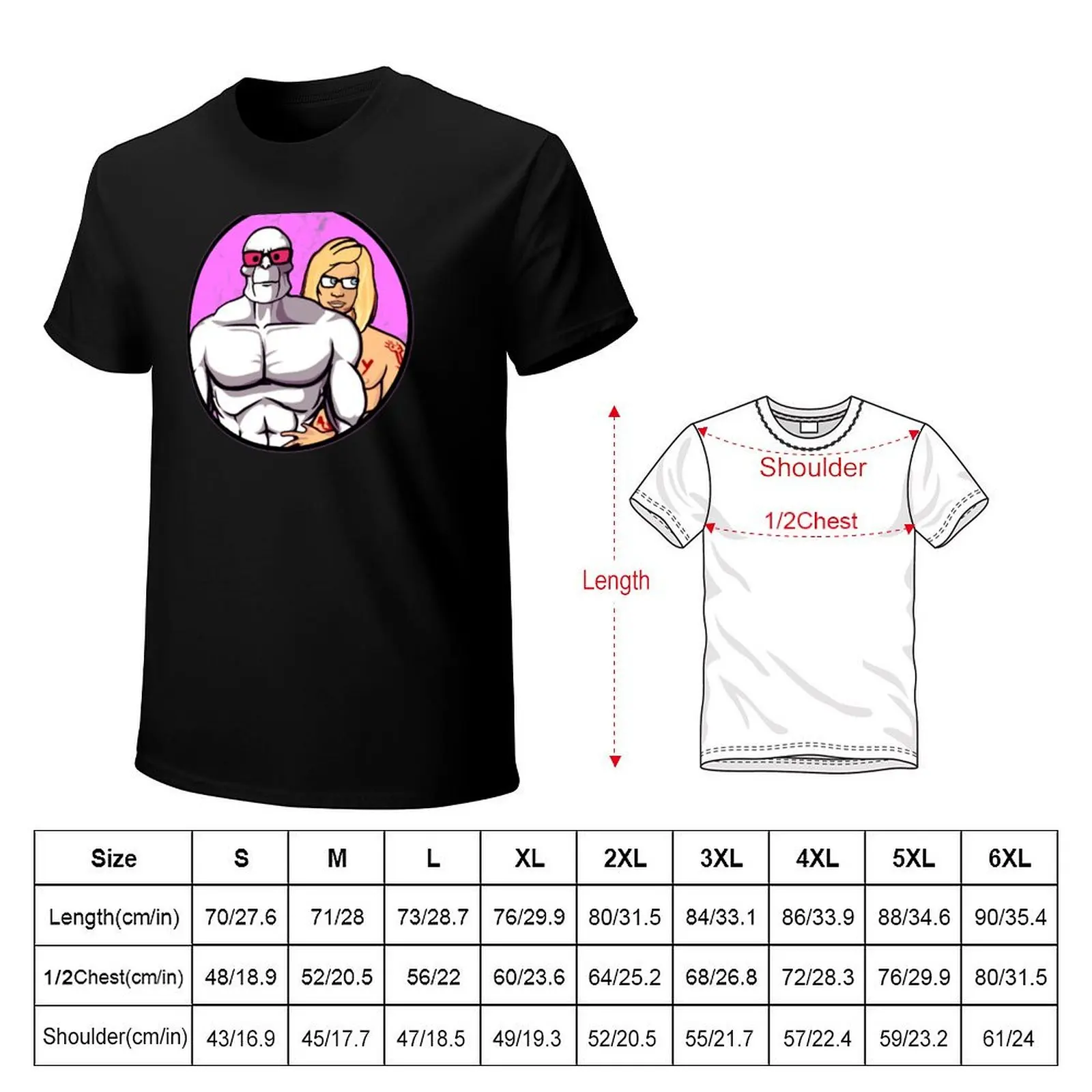 Frisky Dingo T-Shirt cotton t shirts man 100% T-Shirt