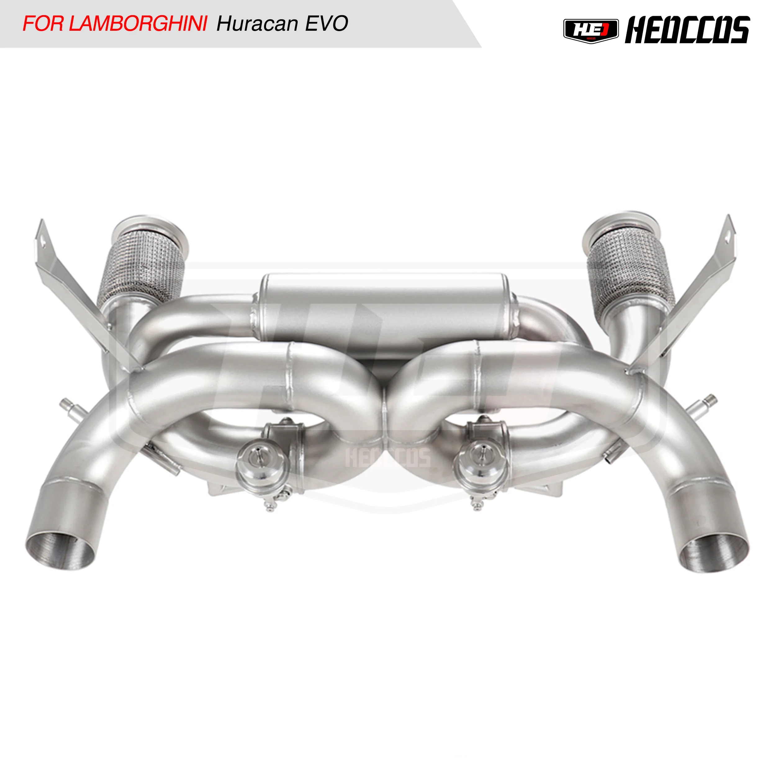 HEO Performance stainless steel valvetronic exhaust catback system For Lamborghini Huracan EVO exhaust catback