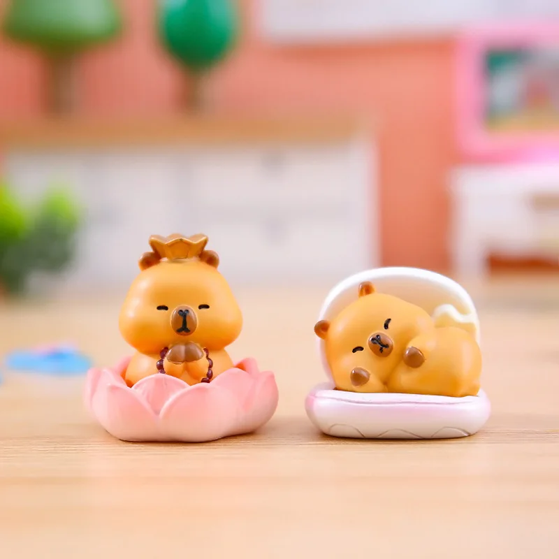 HOT Mystery Of Capybara Blind Box Cute Dolphin Tide Play Desktop Decoration Mysterious Surprise Box Birthday Gift Wholesale