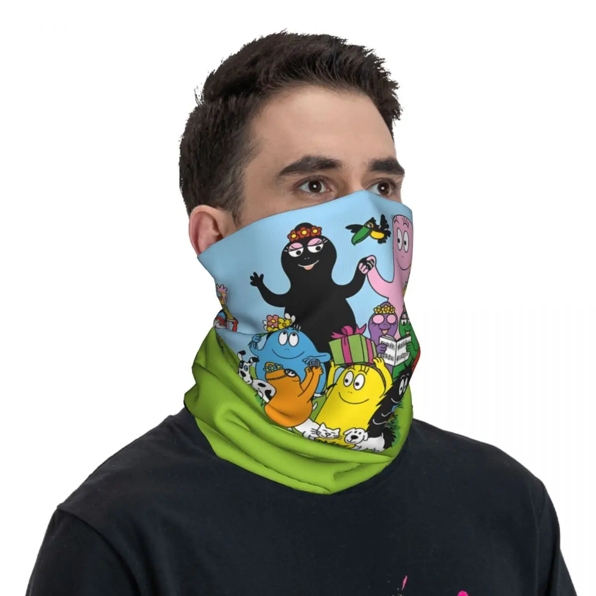 Anime Bandana Hals abdeckung Wickels chal Sturmhaube Radfahren Unisex Erwachsenen atmungsaktiv