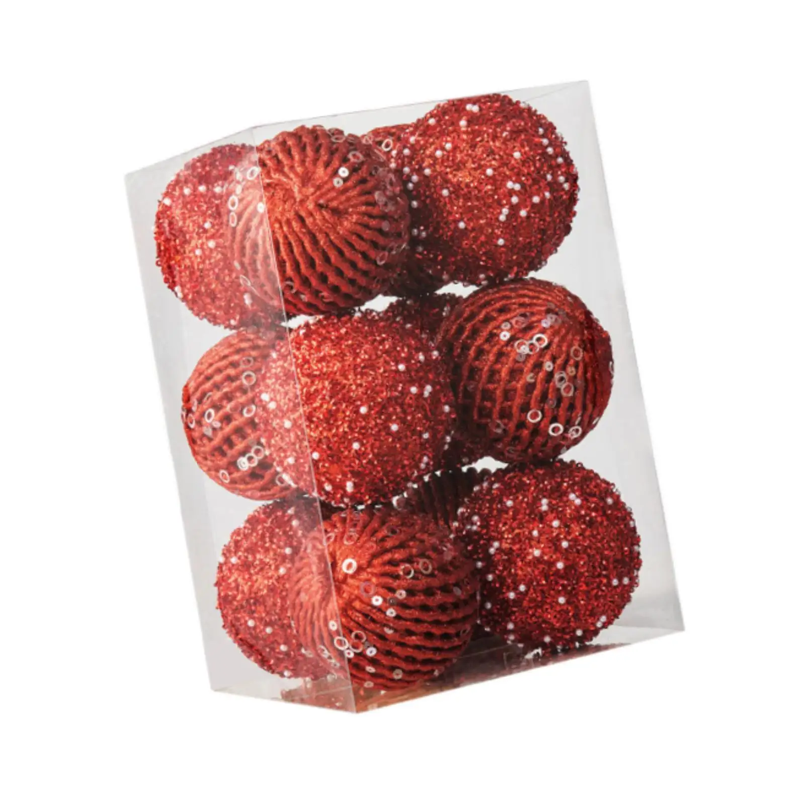 12x Weihnachtskugeln, Dekoration, Ornament, Feier, Sammlung, Foto-Requisiten, Heimdekoration für Zuhause, Tür, Schlafzimmer, Büro, Einweihungsfeier