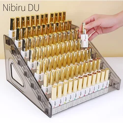 3/4/5/6/7 Layers Acrylic Nail Polish Display Organizer Shelf Clear Cosmetic Rack Frame Jewelry Stand Holder Organization Tools