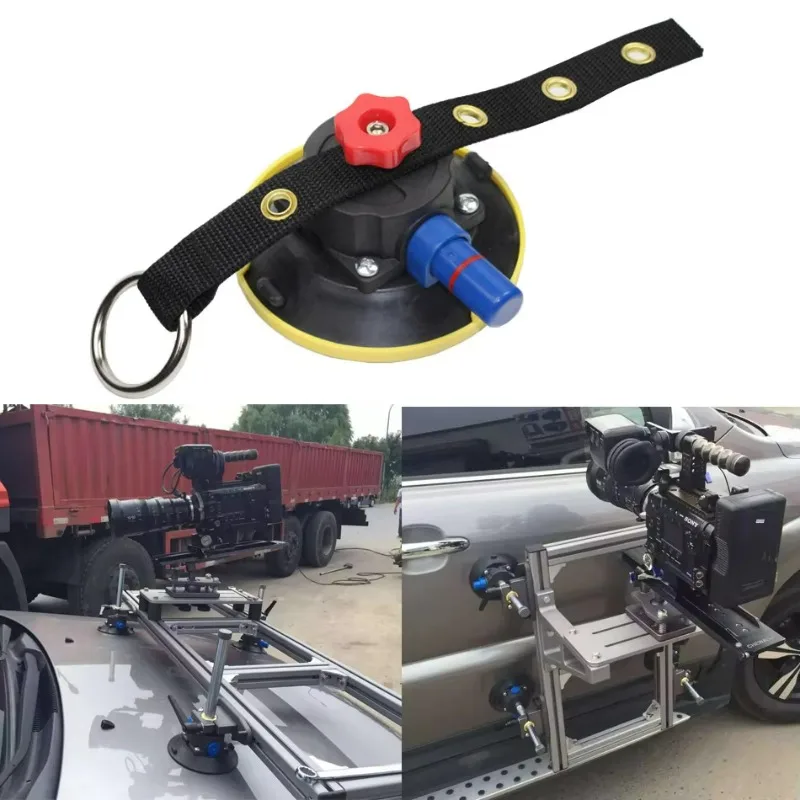 4.5 inch Pomp Zuignappen Auto Deuk Reparatie Puller Handpomp Vacuüm Zuignappen Auto Deuk Reparatie Accessoire Lamp Stand controleren