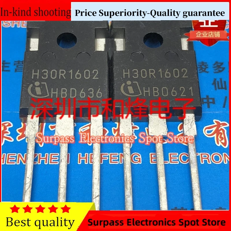 

5PCS-10PCS H30R1602 IHW30N160R2TO-247 1600V 30A Best Quality Guarantee Quick Delivery Fast Shipping