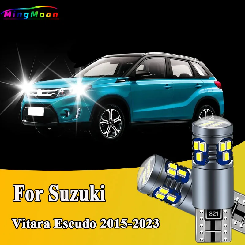 2Pcs T10 LED Bulbs Parking Lamp For Suzuki Vitara Escudo 2015 2016 2017 2018 2019 2020 2021 2022 2023 Interior Clearance Lights