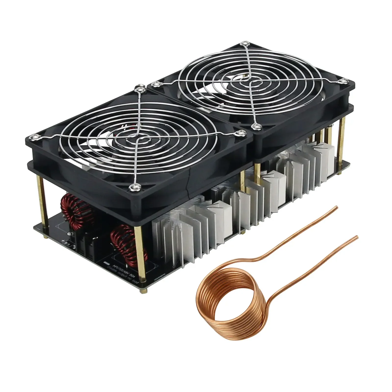 

2026 2500W High Frequency ZVS Induction Heater Machine Intermediate Frequency Furnace Without Connector
